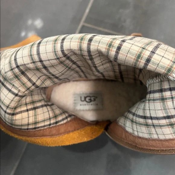 UGG Tan Heeled Boots for Women - Picture 16 of 17